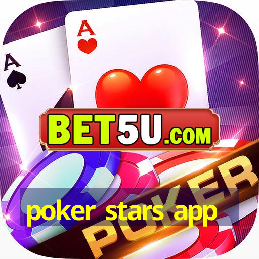 poker stars app